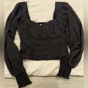 Black Abercrombie & Fitch blouse